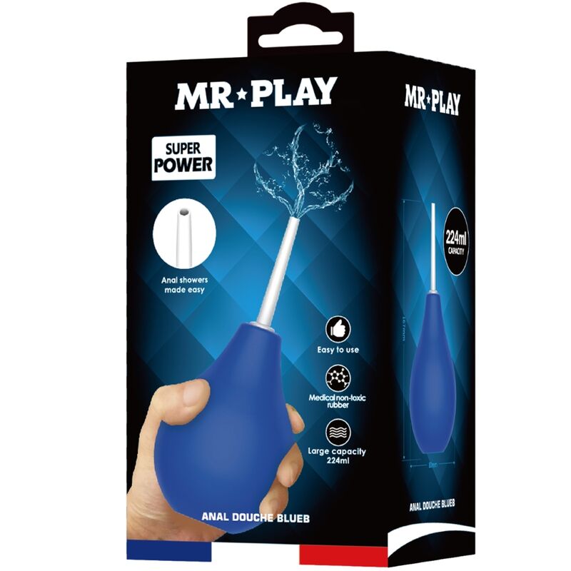 MR PLAY - DOCCIA ANALE BLUEB SUPER POWER BLUE – Doccia anale – foto 7