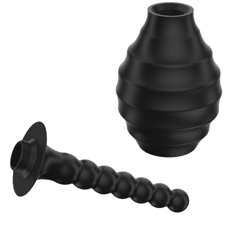 MR PLAY - POTENTE VIBRATORE TELECOMANDO PLUG ANALE NERO – Doccia anale – foto 3