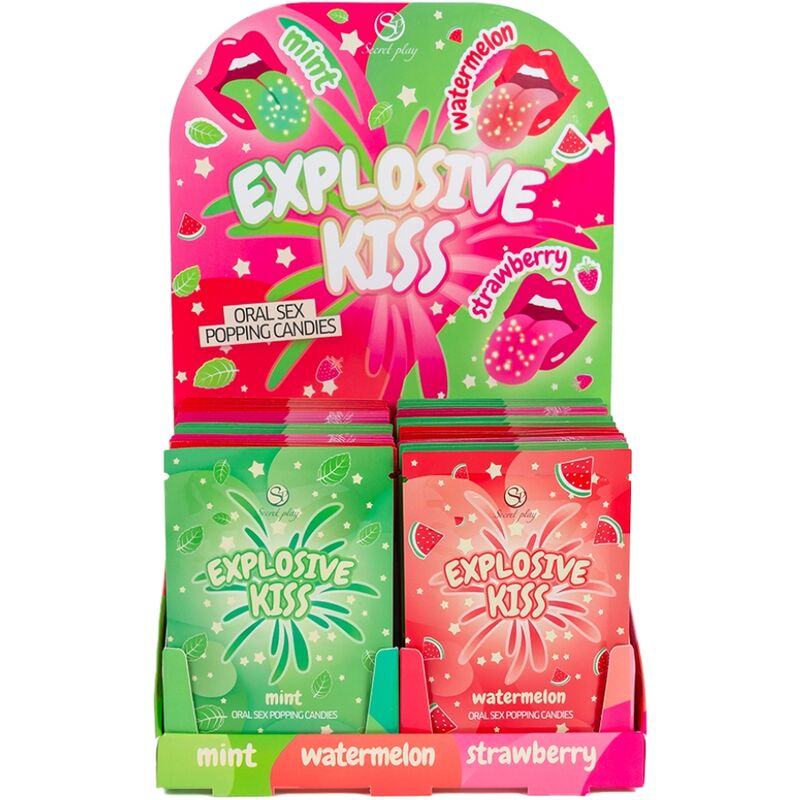 SECRET PLAY - DISPLAY DI CARAMELLE ESPLOSIVE (48 UNITÀ) – Dolcetti divertenti