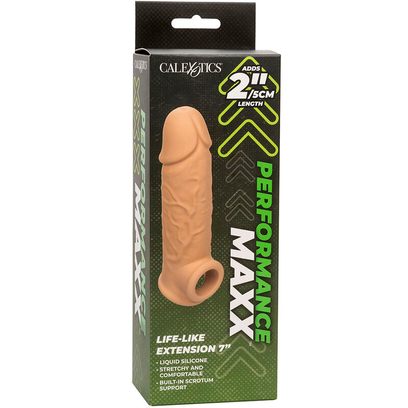 CALEXOTICS - PERFORMANCE MAXX LIFE-LIKE EXTENSION 7 PELLE CHIARA – Copri pene con estensione – foto 12