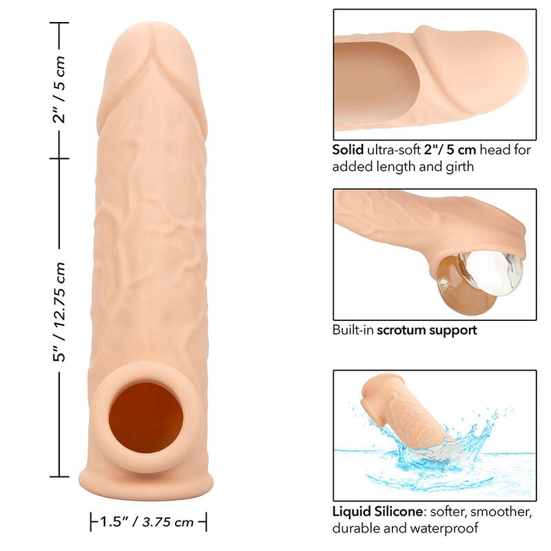CALEXOTICS - PERFORMANCE MAXX LIFE-LIKE EXTENSION 7 PELLE CHIARA – Copri pene con estensione – foto 11