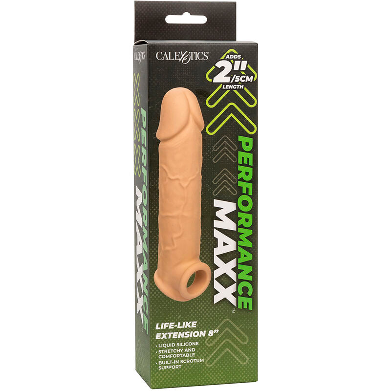 CALEXOTICS - PERFORMANCE MAXX LIFE-LIKE EXTENSION 8 PELLE CHIARA – Copri pene con estensione – foto 12