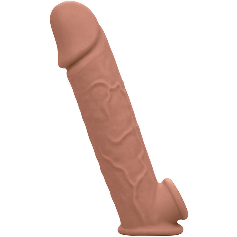 CALEXOTICS - PERFORMANCE MAXX LIFE-LIKE EXTENSION 8 PELLE MARRONE – Copri pene con estensione – foto 6
