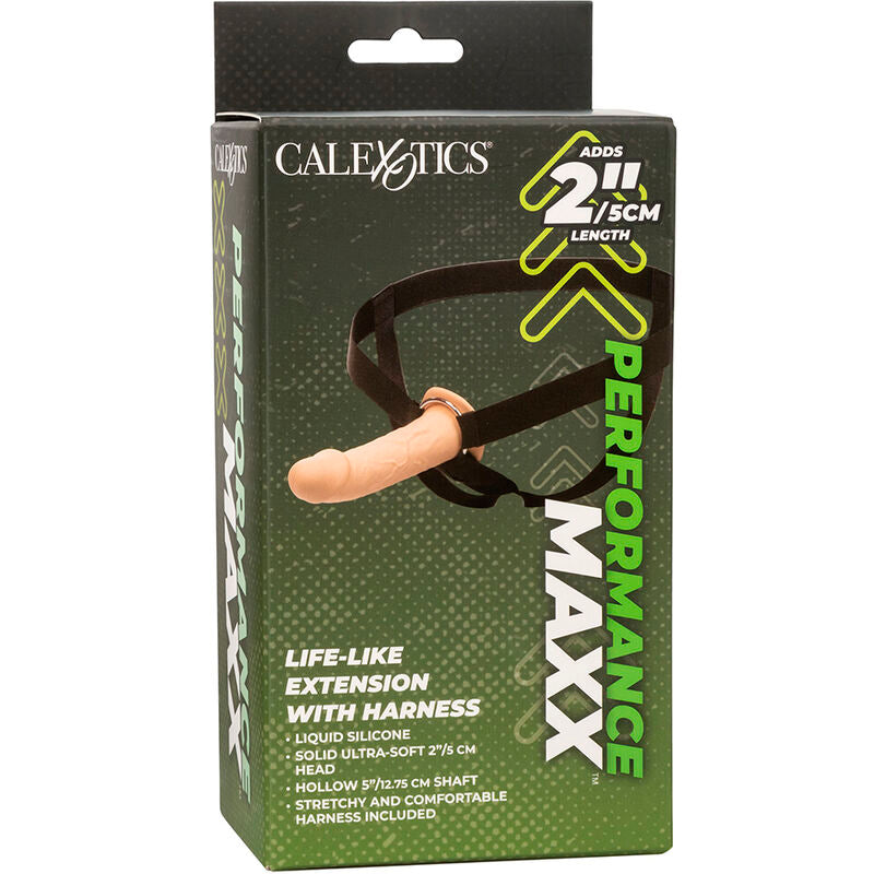 CALEXOTICS - PERFORMANCE MAXX ESTENSIONE REALE CON PELLE LEGGERA – Estensore del pene con imbracatura – foto 16