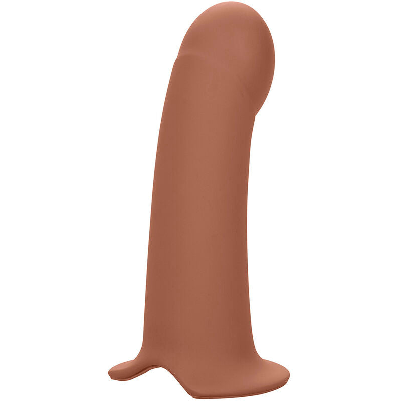 CALEXOTICS - ESTENSIONE MAXX PERFORMANCE CON PELLE MARRONE – Estensore del pene con imbracatura – foto 5