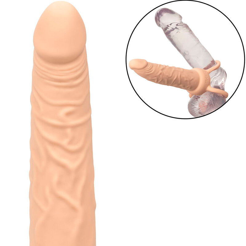 CALEXOTICS - PERFORMANCE MAXX RICARICABILE DOPPIO PENETRATORE PELLE LEGGERA – Anelli a doppia penetrazione – foto 9