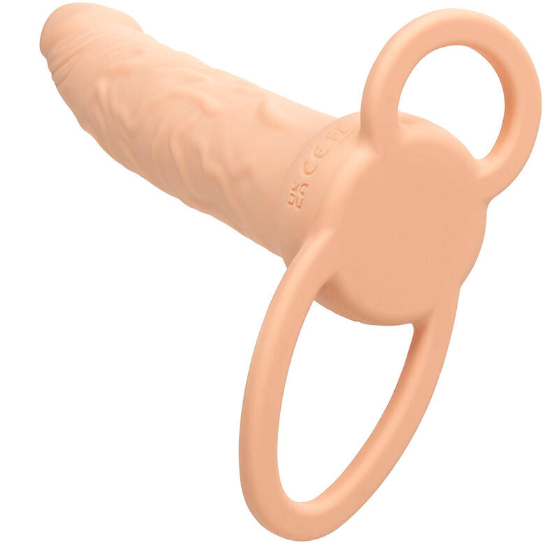 CALEXOTICS - PERFORMANCE MAXX RICARICABILE DOPPIO PENETRATORE PELLE LEGGERA – Anelli a doppia penetrazione – foto 2