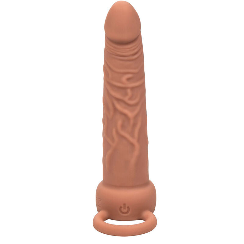 CALEXOTICS - PERFORMANCE MAXX RICARICABILE DOPPIO PENETRATORE MARRONE PELLE – Anelli a doppia penetrazione – foto 5