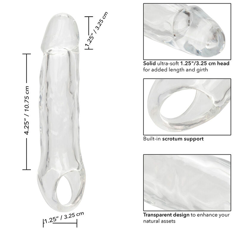 CALEXOTICS - PERFORMANCE MAXX CLEAR EXTENSION 5,5 TRASPARENTE – Copri pene con estensione – foto 8