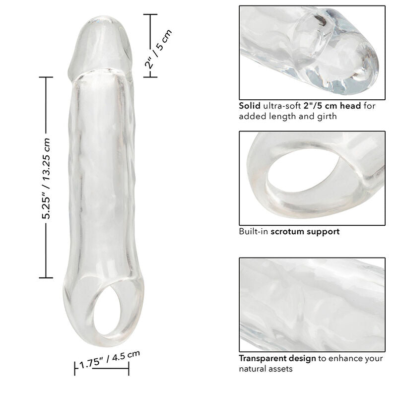 CALEXOTICS - PERFORMANCE MAXX CLEAR EXTENSION 7,5 TRASPARENTE – Copri pene con estensione – foto 8