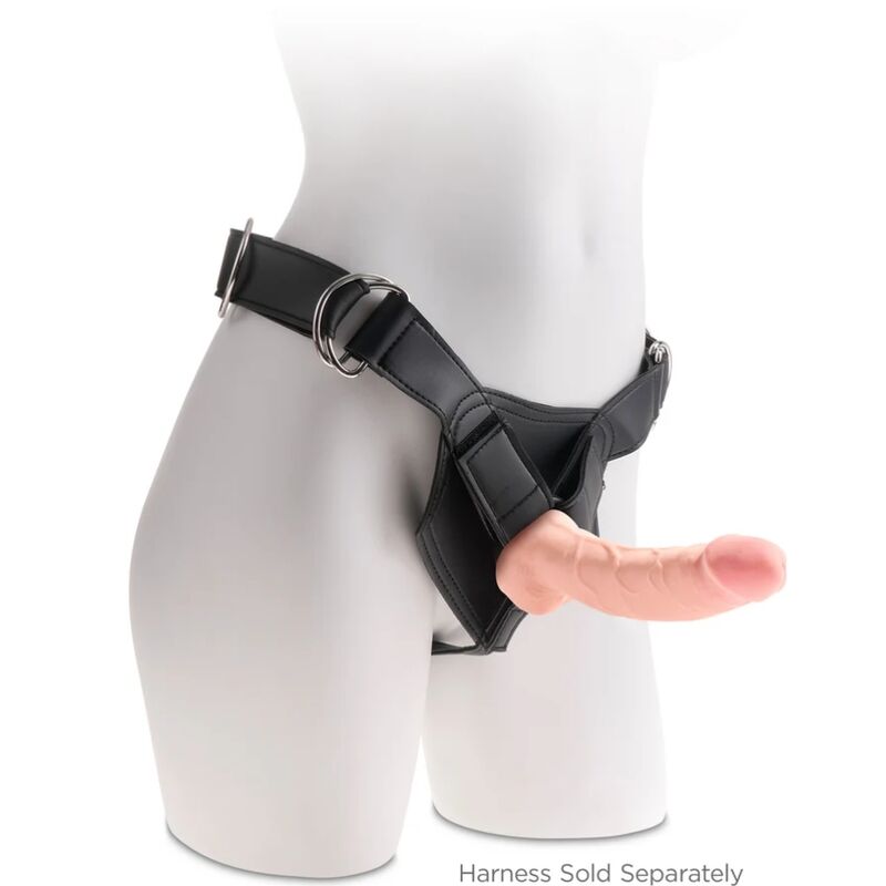 KING COCK - DILDO TRIPLA DENSIT 18.4 CM – Peni realistici – foto 7