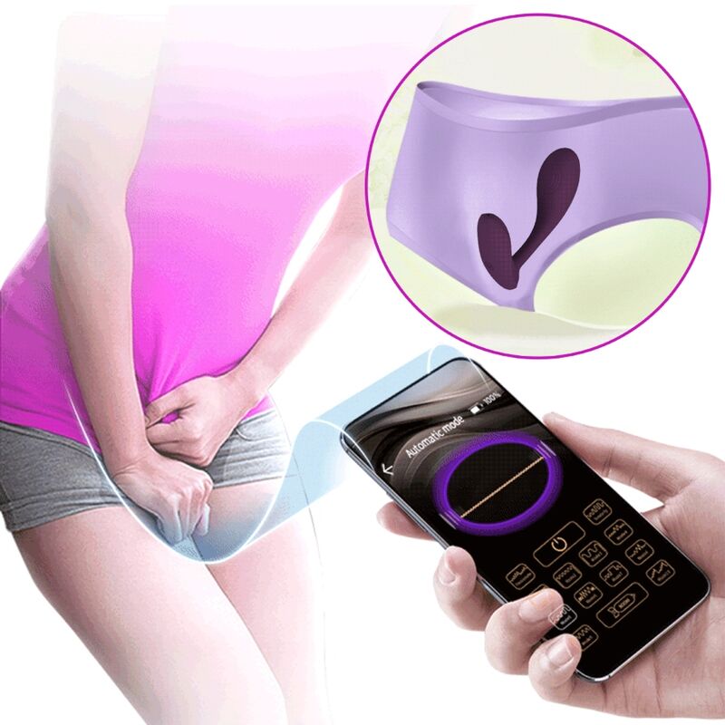 PRETTY LOVE - BAIRD G-SPOT 12 VIBRAZIONI RICARICABILE APP LILA – Vibratori con APP – foto 7