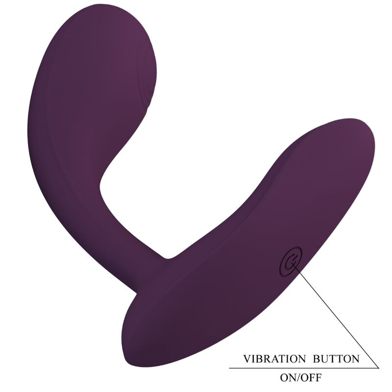 PRETTY LOVE - BAIRD G-SPOT 12 VIBRAZIONI RICARICABILE APP LILA – Vibratori con APP – foto 5