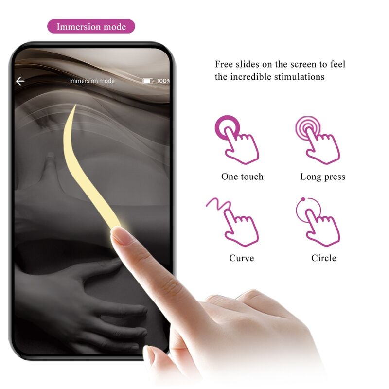 PRETTY LOVE - BAIRD G-SPOT 12 VIBRAZIONI RICARICABILE APP LILA – Vibratori con APP – foto 11