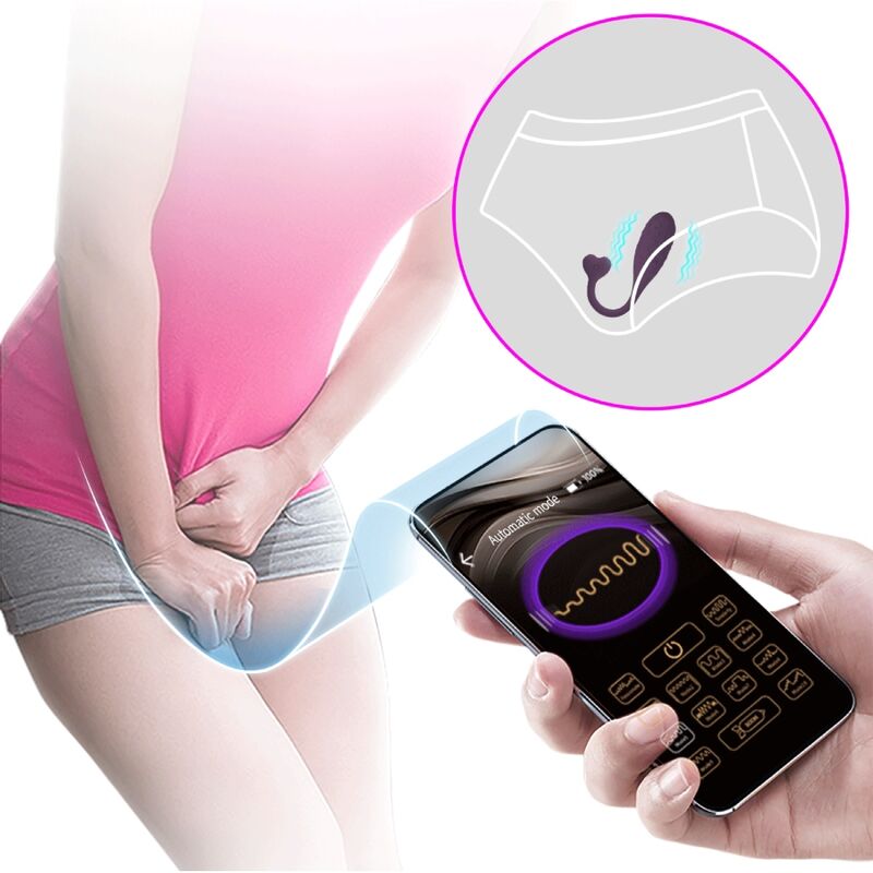 PRETTY LOVE - FISHERMAN UOVO VIBRANTE LILA CONTROLLATO DA APP – Vibratori con APP – foto 8