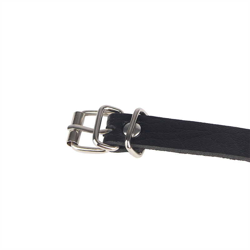 SUBBLIME - ANELLO IN PELLE CATENA ??CINTURA NERA TAGLIA UNICA – Imbracatura – foto 8