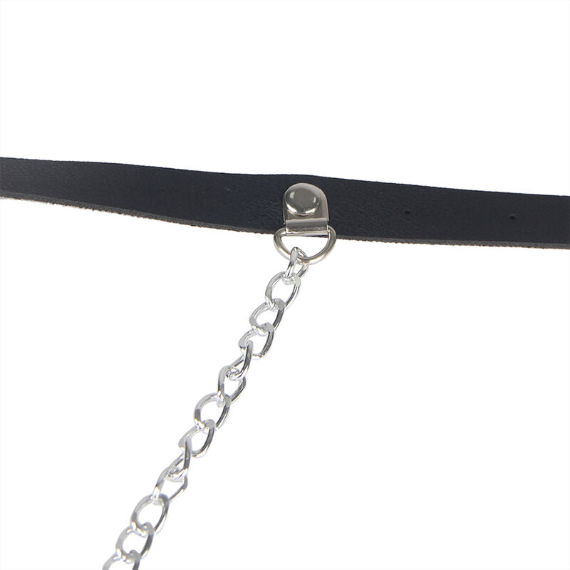 SUBBLIME - CINTURA IN PELLE NERA TAGLIA UNICA – Imbracatura – foto 5