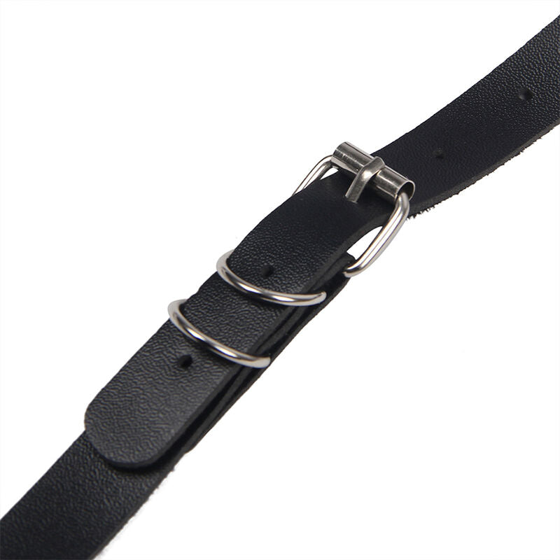 SUBBLIME - IMBRACATURA COMPLETA CON FIBBIE IN PELLE NERA TAGLIA UNICA – Imbracatura – foto 6