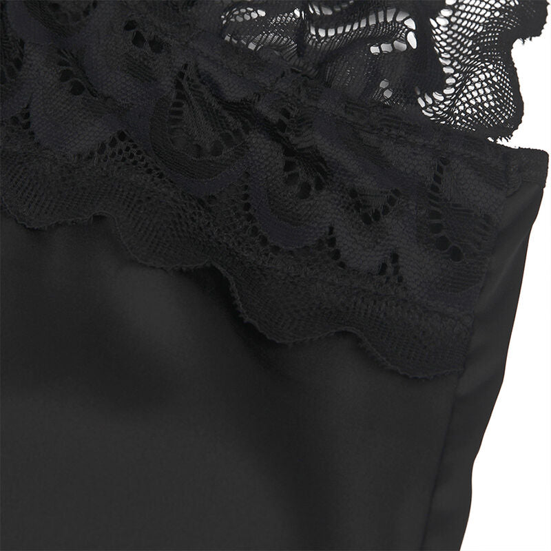 SUBBLIME - BABYDOLL CON PETTO STAMPA FLOREALE NERO L/XL – Babydoll – foto 12