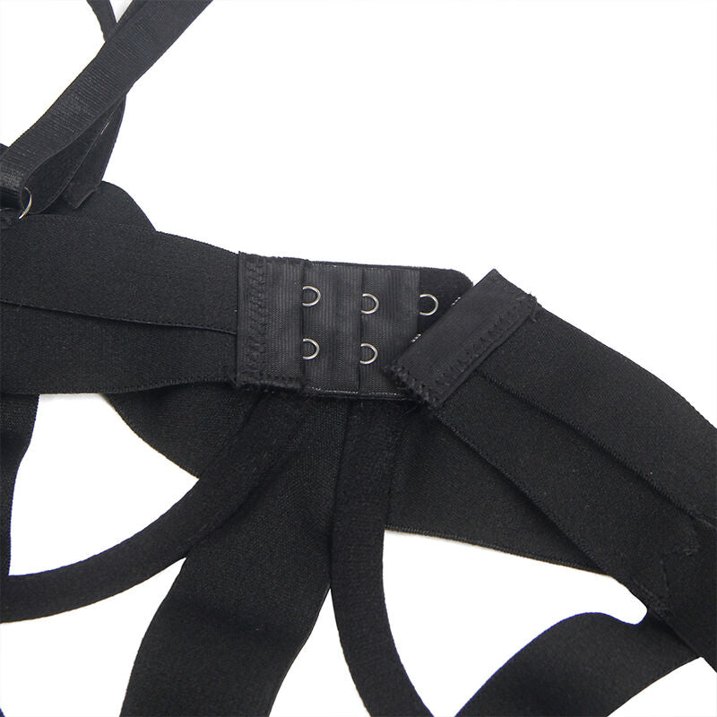 SUBBLIME - BODY SEXY CON CUTOUTS NERO S/M – Body senza cavallo – foto 7