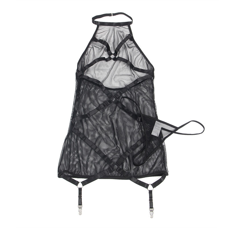 SUBLLIME - ABITO TRASPARENTE CON SCOLLO ALLACQUA NERO L/XL – Abiti sexy – foto 4