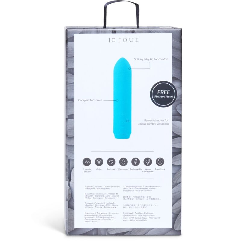 JE JOUE - VIBRATORE CLASSICO BULLET TEAL – Stimolatori – foto 4