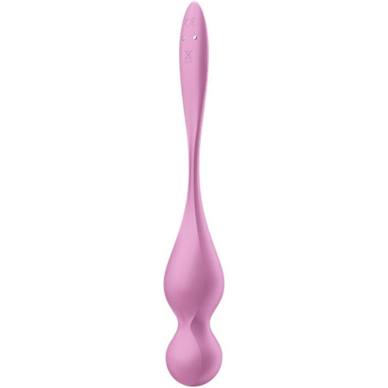 SATISFYER - LOVE BIRDS PALLE VIBRANTI KEGEL ROSA – Sfere di silicone – foto 3