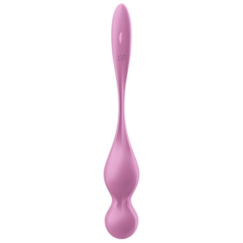SATISFYER - LOVE BIRDS PALLE VIBRANTI KEGEL ROSA – Sfere di silicone – foto 5