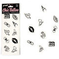 SECRET PLAY - SET DI 10 TATUAGGI TEMPORANEI DELLA COLLEZIONE CANDY – Accessori