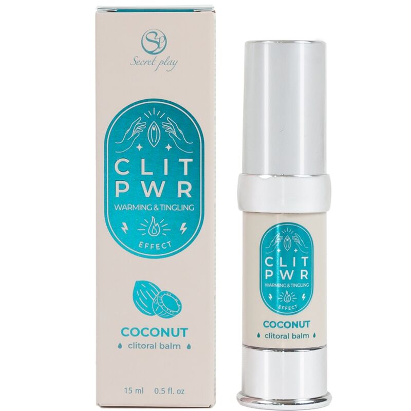 SECRET PLAY - CLIT PWR BALSAMO CLITORIDE AL COCCO – Vibratore liquido