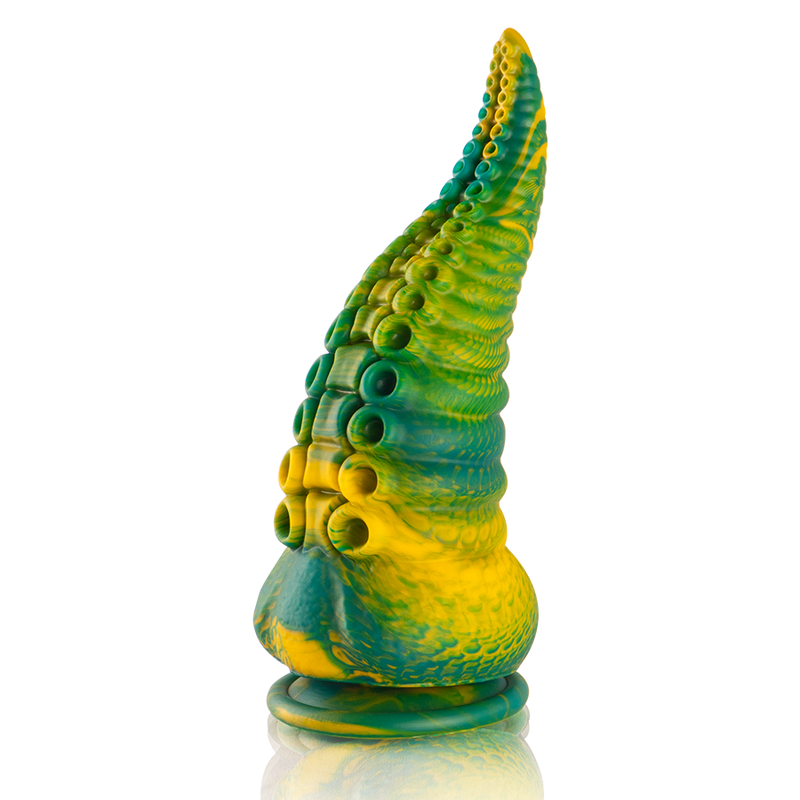 EPIC - DILDO TENTACOLO VERDE CETUS DI GRANDI DIMENSIONI – Falli senza vibrazioni