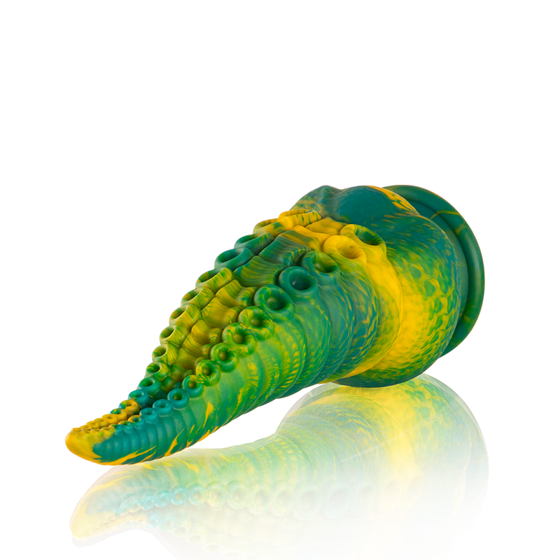 EPIC - DILDO TENTACOLO VERDE CETUS TAGLIA PICCOLA – Falli senza vibrazioni – foto 4