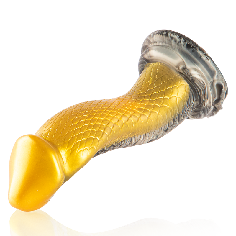 EPIC - DRAKON DILDO GIALLO COBRA – Falli senza vibrazioni – foto 4