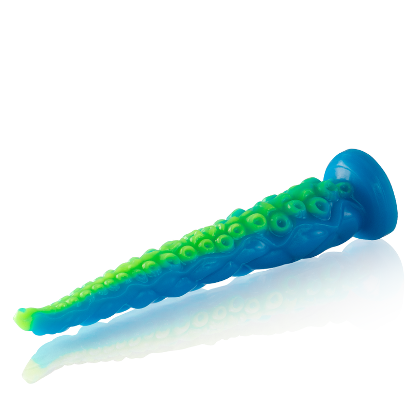 EPIC - DILDO FLUORESCENTE CON TENTACOLI SOTTILI DI SCYLLA DIMENSIONI GRANDI – Falli senza vibrazioni – foto 6