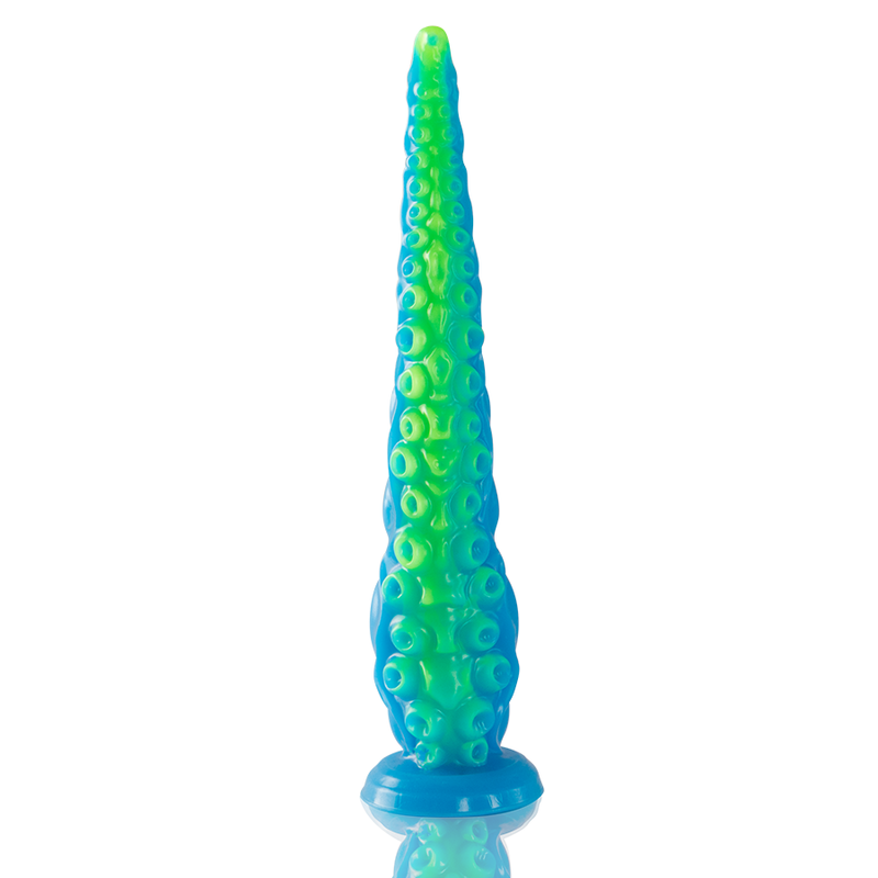 EPIC - DILDO FLUORESCENTE CON TENTACOLI SOTTILI DI SCYLLA DIMENSIONI GRANDI – Falli senza vibrazioni – foto 5