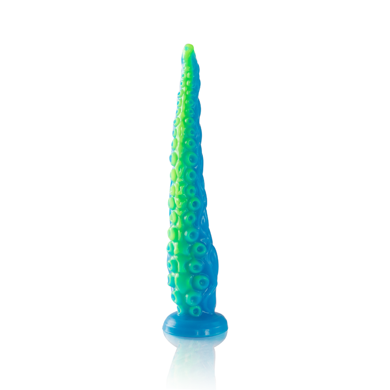 EPIC - DILDO FLUORESCENTE CON TENTACOLI SOTTILI DI SCYLLA TAGLIA PICCOLA – Falli senza vibrazioni