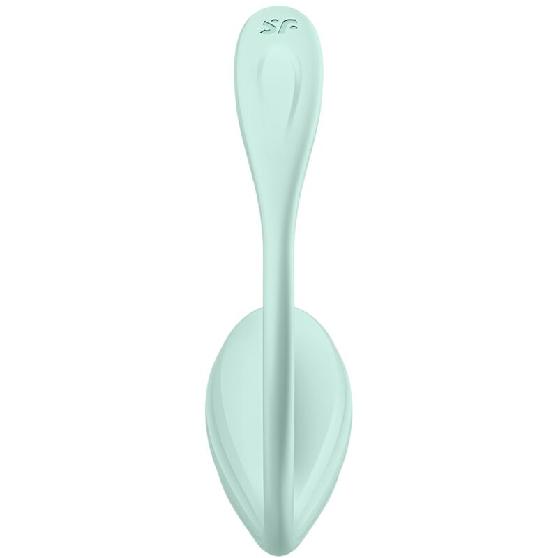 SATISFYER - STIMOLATORE PUNTO G PETALE LISCIO VERDE ACQUA APP GRATUITA – Per il clitoride – foto 4