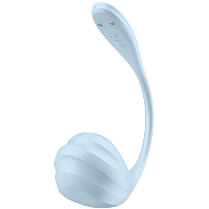 SATISFYER - STIMOLATORE PUNTO G PETALE LISCIO SKY BLUE APP GRATUITA – Per il clitoride – foto 3