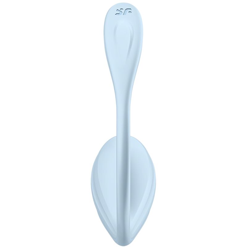 SATISFYER - STIMOLATORE PUNTO G PETALE LISCIO SKY BLUE APP GRATUITA – Per il clitoride – foto 4