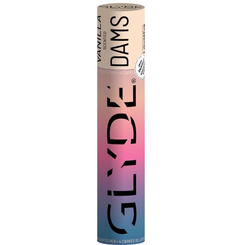 SHEER GLYDE - DAMS LAMINAS LATTICE SESSO ORALE VANIGLIA – Protezione del sesso orale