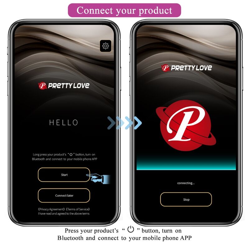 PRETTY LOVE - UOVO VIBRANTE RICARICABILE CASPER VIOLA – Uova vibranti – foto 9
