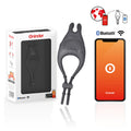 ONINDER - ANELLO VIBRATORE REGOLABILE RICARICABILE PAMPA CON STIMOLATORE CLITORIDE 10 VELOCITÀ - APP GRATUITA – Cockring con vibrazione