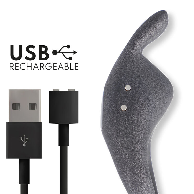 ONINDER - ANELLO VIBRATORE REGOLABILE RICARICABILE PAMPA CON STIMOLATORE CLITORIDE 10 VELOCITÀ - APP GRATUITA – Cockring con vibrazione – foto 2