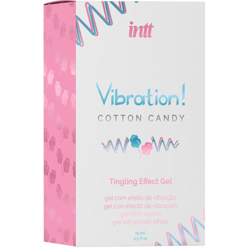 INTT - GEL LIQUIDO VIBRATORE POTENTE STIMOLANTE INTIMO PER ZUCCHERO DI COTONE 15 ML – Intensificatore dell'orgasmo – foto 3