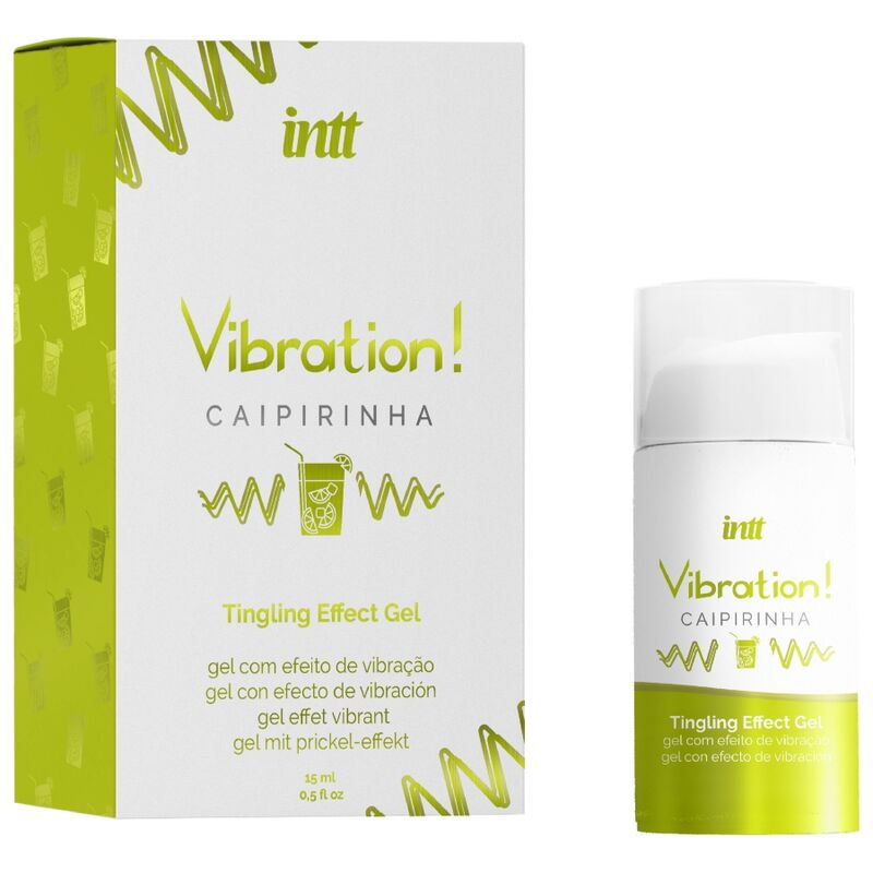 INTT - POTENTE STIMOLANTE INTIMO CAIPIRINHA GEL VIBRATORE LIQUIDO 15 ML – Intensificatore dell'orgasmo – foto 2