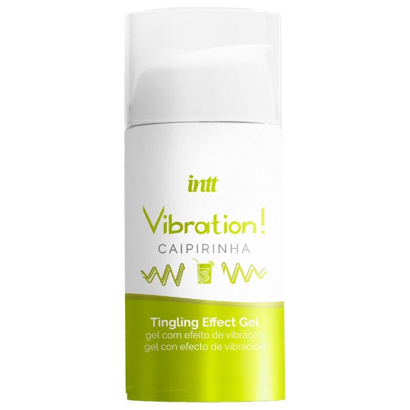 INTT - POTENTE STIMOLANTE INTIMO CAIPIRINHA GEL VIBRATORE LIQUIDO 15 ML – Intensificatore dell'orgasmo