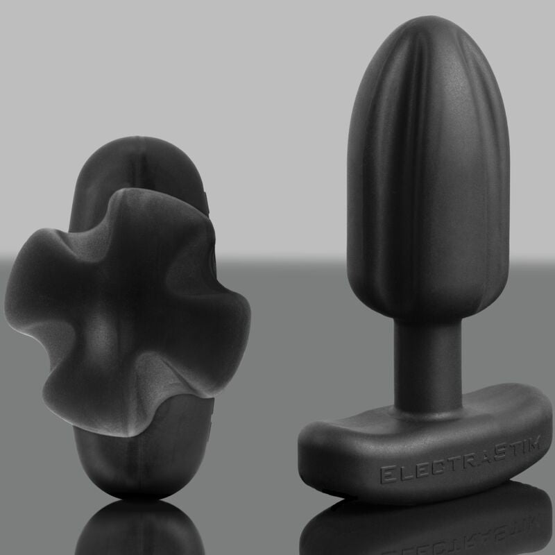 ELECTRASTIM - TARTARUS PLUG ANALE QUADRIPOLARE IN SILICONE NERO – Plug anale BDSM – foto 7