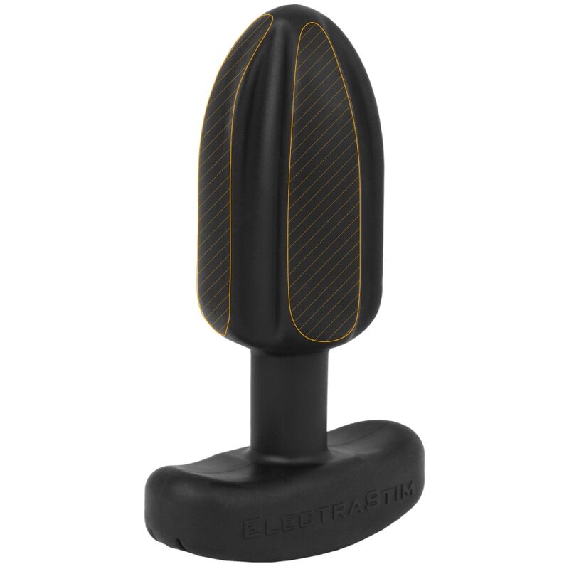 ELECTRASTIM - TARTARUS PLUG ANALE QUADRIPOLARE IN SILICONE NERO – Plug anale BDSM