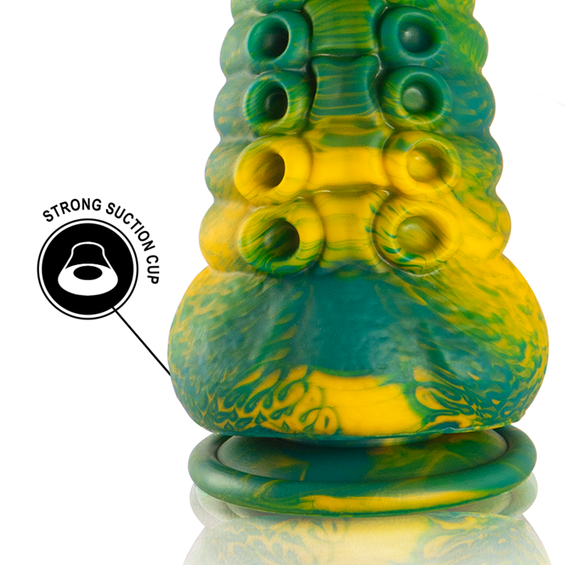 EPIC - DILDO TENTACOLO VERDE CETUS TAGLIA PICCOLA – Falli senza vibrazioni – foto 7