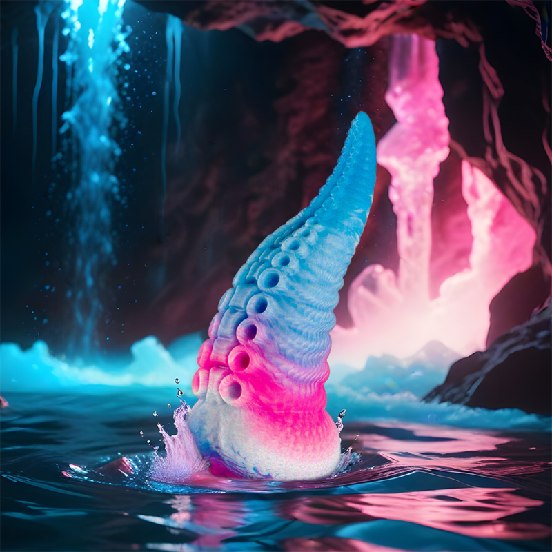 EPIC - DILDO CON TENTACOLI BLU PHORCYS GRANDE – Falli senza vibrazioni – foto 2